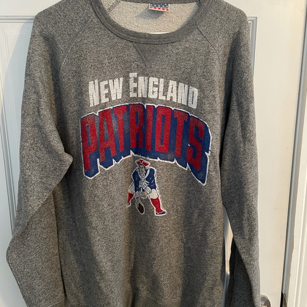 New England Patriots Junk Food Sweatshirt